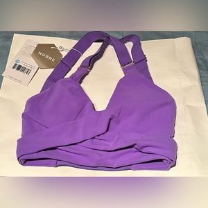 Buffbunny Candy Wrap Sports Bra - Party Purple - Size xs NWT